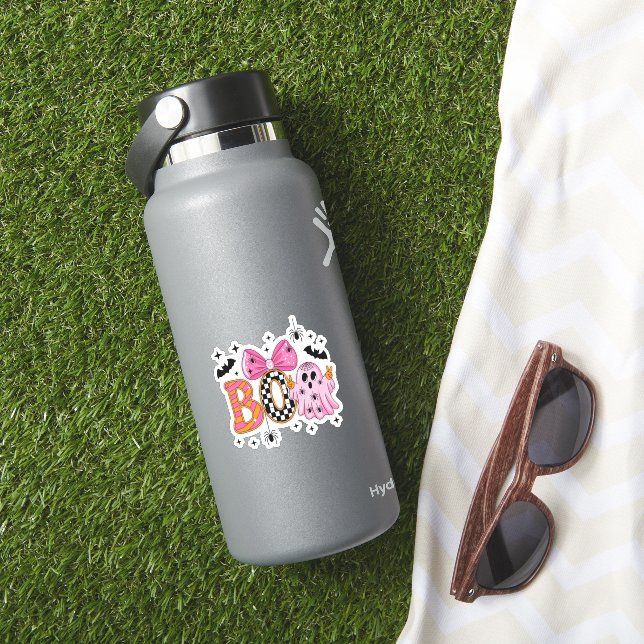 Adesivo Preppy Spooky Halloween Boo (HydroFlask Insitu)