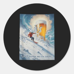 Adesivo Près Ski Life É Melhor No Slopes