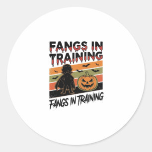 Adesivo Presas em Treinamento Camisa Divertida de Vampiro