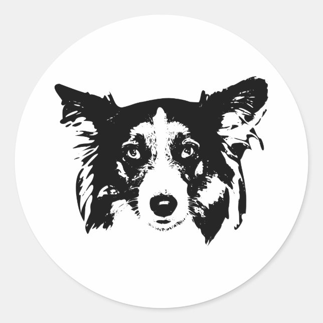 Adesivo Presença em miniatura (Frente)