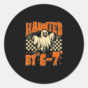 Adesivo Presente Assustador de Halloween 67 Seis Sete Meme