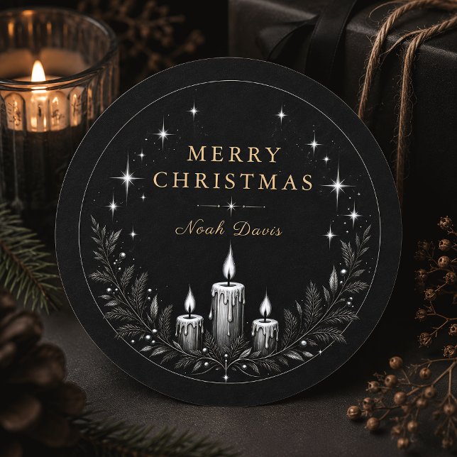 Adesivo Presente Celestial Vela de Natal (Criador carregado)