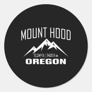 Adesivo Presente Clube de Cume de Montanhismo Mount Hood O