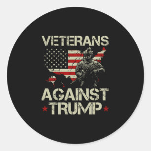 Adesivo Presente da Bandeira Americana dos Veteranos Contr