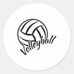 Adesivo Presente da Equipe de Voleibol de Praia