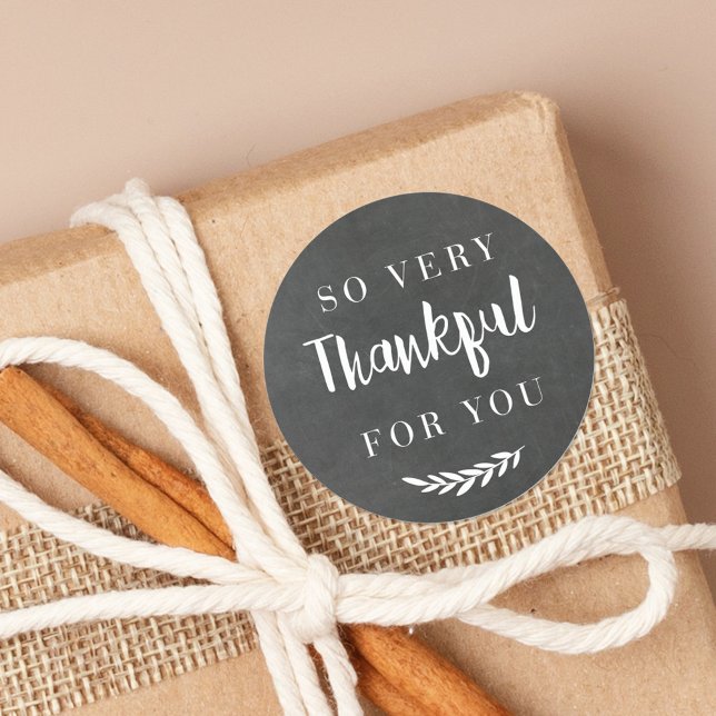 Adesivo Presente de Ação de Graças da Cinza russa outono (Criador carregado)