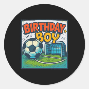 Adesivo Presente de Aniversário Futebol Futebol Gol Aniver