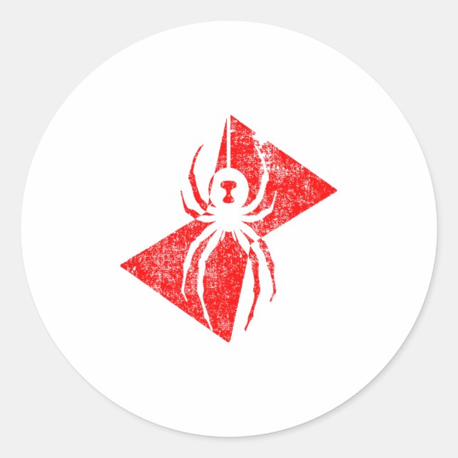 Adesivo Presente de Aranha de Viúva Preta _1 (Frente)