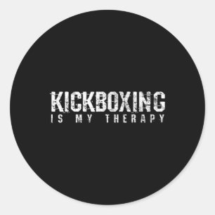 Adesivo Presente de Artes de Materiais de Boxe Kickboxing