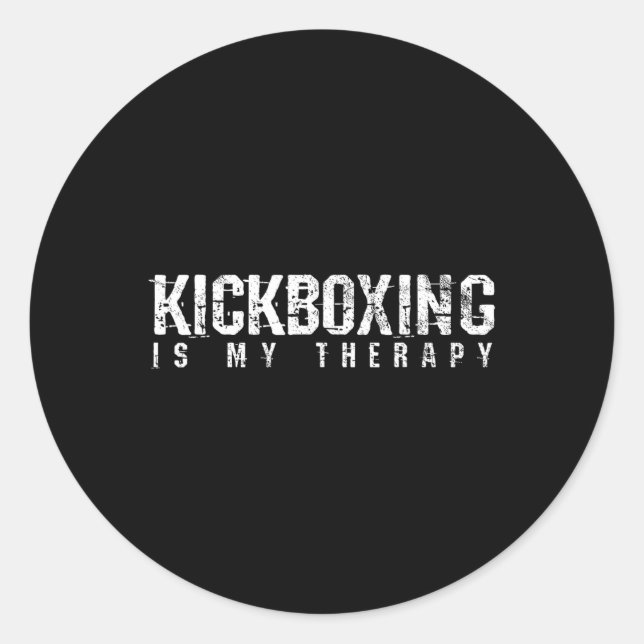 Adesivo Presente de Artes de Material de Boxing de Kickbox (Frente)