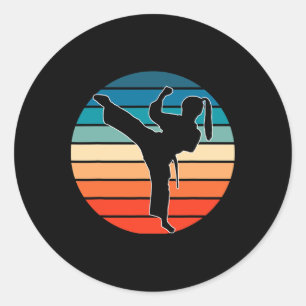 Adesivo Presente de Artes Marciais para Meninas - Design R