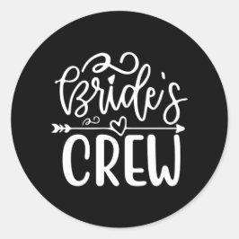 Adesivo Presente de Casamento da Equipe da Noiva