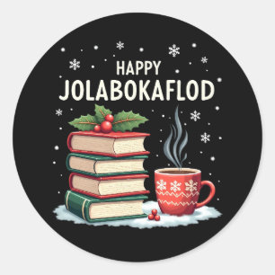 Adesivo Presente de Celebração Familiar Feliz Jolabokaflod