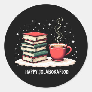 Adesivo Presente de Celebração Familiar Feliz Jolabokaflod
