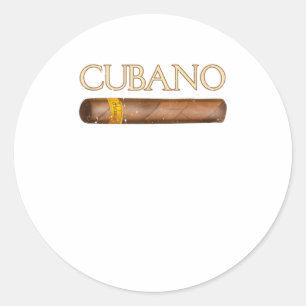 Adesivo Presente de chá cubano cubano cubano para homens