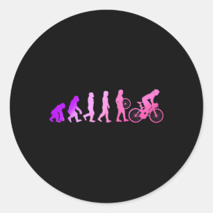 Adesivo Presente de Ciclista Feminina Para Meninas Tour de