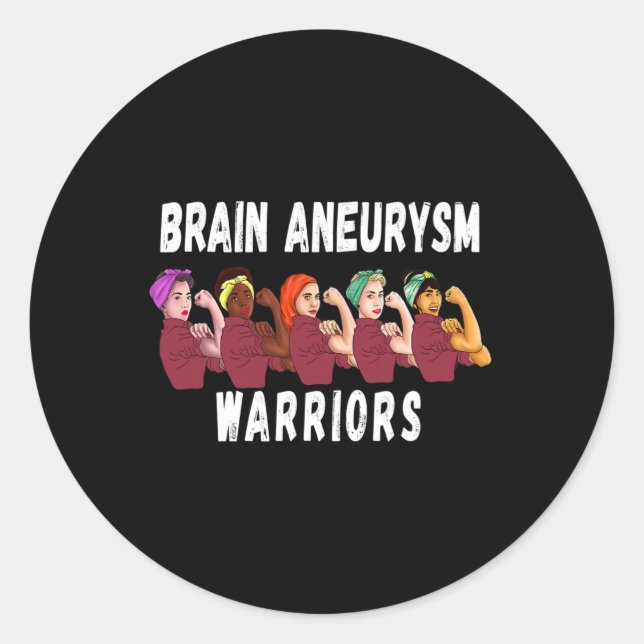 Adesivo Presente de consciência de sobreviventes do neuris (Frente)