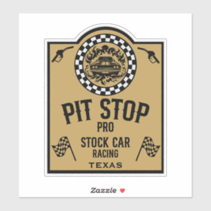 Adesivo Presente de Corrida de Stock Car