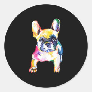 Adesivo Presente de Desenho de Aquarela Original para Bull