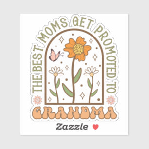 Adesivo Presente de dia de as mães para a vovó