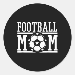Adesivo Presente de Dia de Jogo de Futebol para Mãe Orgulh