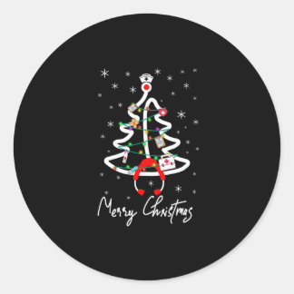 Adesivo Presente de Enfermeira | Enfermeira de Natal feliz