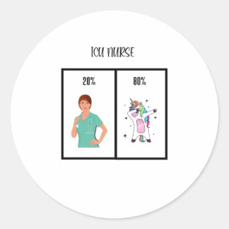 Adesivo Presente de Enfermeiro da UTI para Enfermeiros de 
