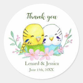 Adesivo Presente de Favor de Casamento Personalizado do Ca