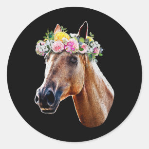 Adesivo Presente de Fazenda Equestre Equestre de Cavalo Fl