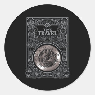 Adesivo Presente de Ficção Retrocientífica com Viagem de V