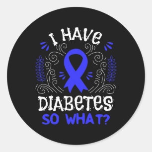Adesivo Presente De Fita De Sensibilização T1d Para A Diab