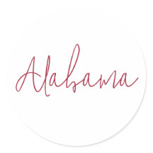 Presente de Lembrança de Viagem do Alabama