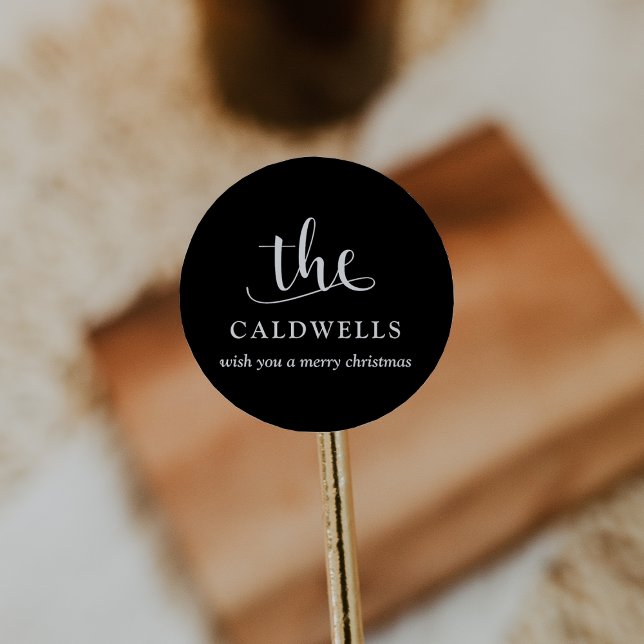 Adesivo Presente de Natal para Calliografia com Nome da Fa (Criador carregado)