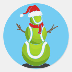 Adesivo presente de natal tênis