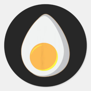 Adesivo Presente de Ovos Legal Com Roupa De Ovos