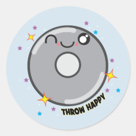 Adesivo Presente de palhetas para gargalo do Disco Kawaii