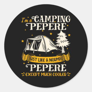 Adesivo Presente de Pepere Muito Mais Legal para Camping P