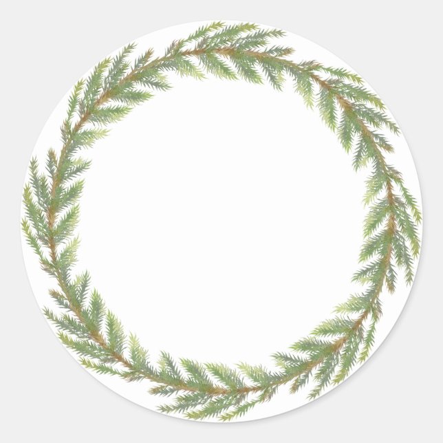 Adesivo Presente de Pote Mason Caseiro Rústico de Natal (Frente)