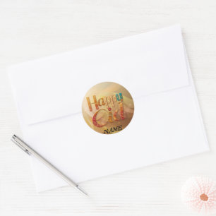 Adesivo presente de saudação Eid Personalizado