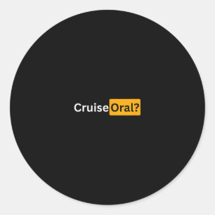 Adesivo Presente de Viagem de Cruzeiro Oral - Y Cruising B
