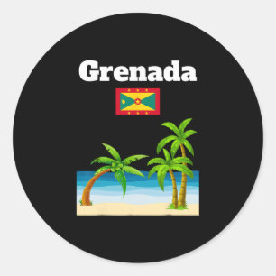 Adesivo Presente de Viagem de Granada Bandeira Granadina F