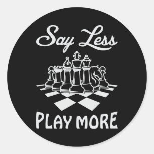 Adesivo Presente do Conselho do Xadrez do Conselho do Xadr