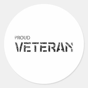 Adesivo Presente do Exército Militar de Guerra Veterana
