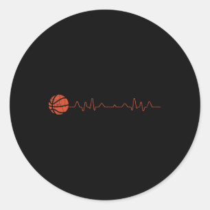 Adesivo Presente do jogador de batimentos cardíacos de bas