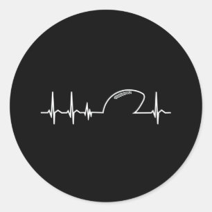 Adesivo Presente do jogador de pulsação do Heartbeat da