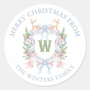 Adesivo Presente do Monograma do Primeiro Milênio