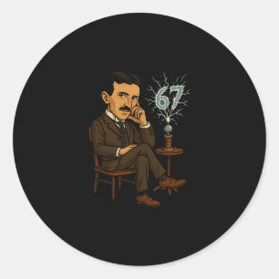 Adesivo Presente engraçado de humor de professor 67 para d