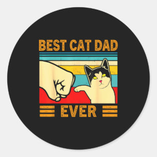 Adesivo Presente engraçado para pai de gato, amante de gat