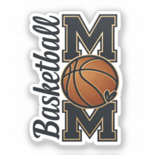 Adesivo Presente Esportivo para Dia de Jogo de Basquete da