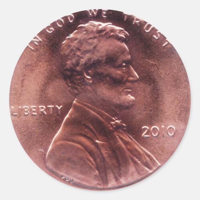 Adesivo Presente Numismático (Frente)